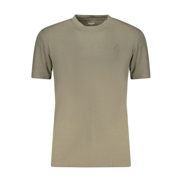 Guess Jeans Verde Cotton Men Men's T-Shirt - Picture 1 of 2